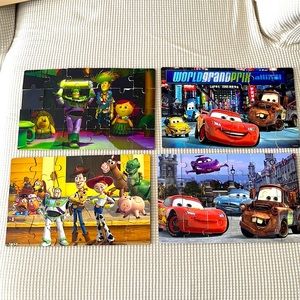Lighting McQueen and Toy Story puzzle set